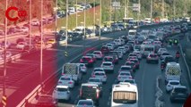 İstanbul’da haftanın ilk günü trafik yoğunluğu yüzde 63'e ulaştı