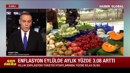 Enflasyon rakamları açıklandı