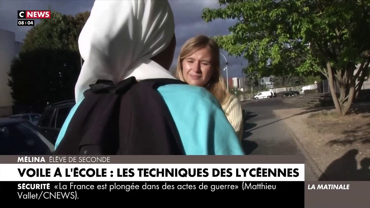 Sur CNews, des jeunes filles voilées expliquent leurs "ruses" pour pouvoir continuer à porter leurs tenues dans les écoles malgré le règlement - VIDEO