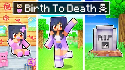 Aphmau's BIRTH to DEATH In Minecraft!