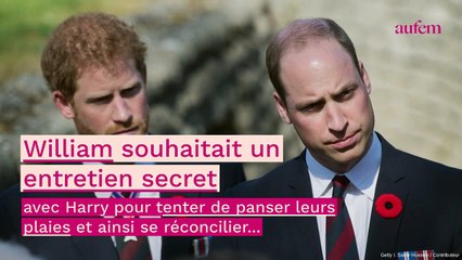 Le prince Willliam snobé par Harry : ce geste fort qui n'est pas passé