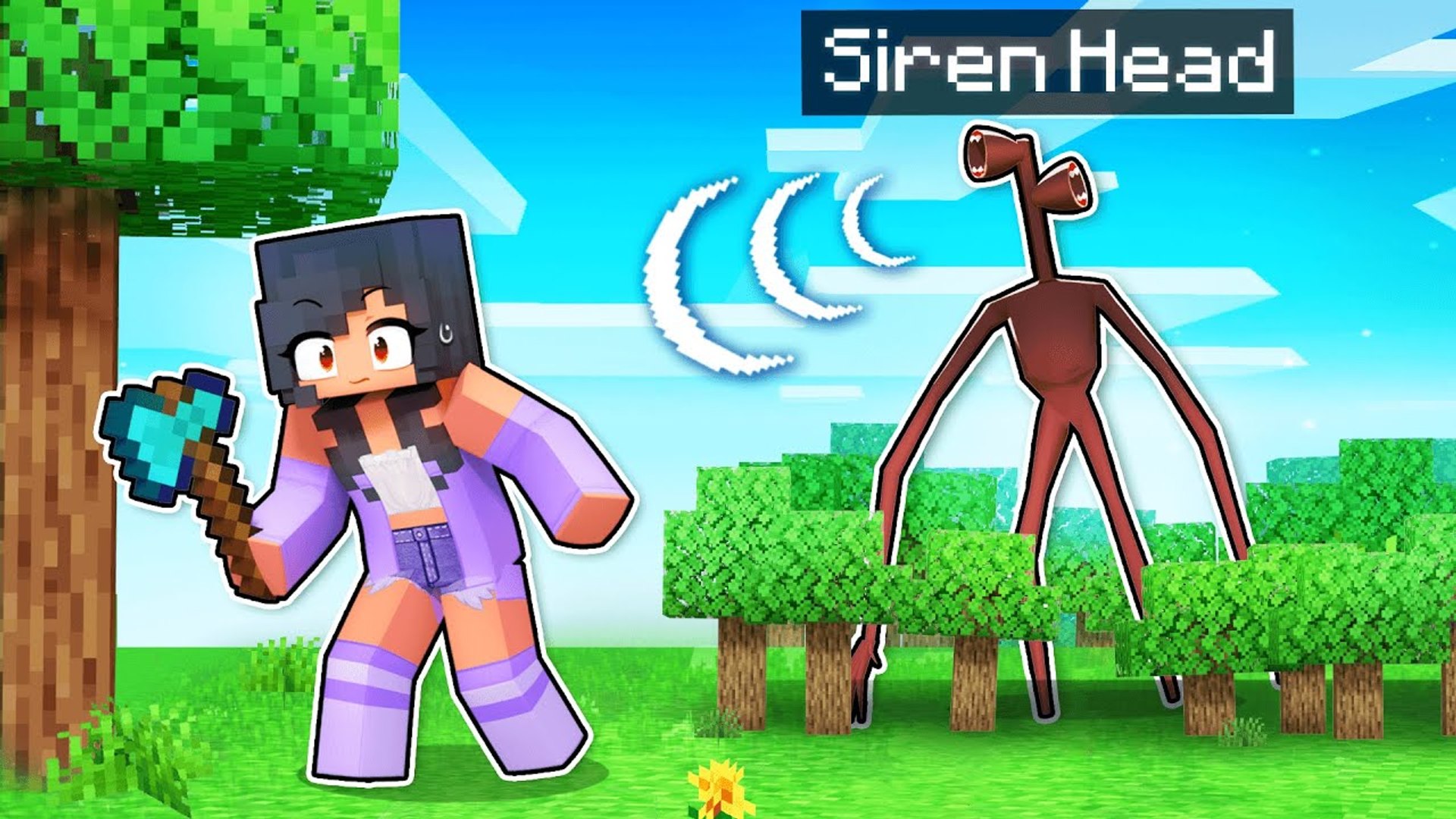 3 NIGHTS With SIREN HEAD In Minecraft! - video Dailymotion
