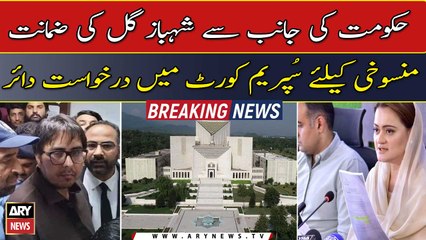 Govt files application in SC for the cancellation of Shahbaz Gill's bail