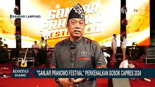 Ganjar Pranowo Festival Digelar di Bandar Lampung Jadi Ajang
Memperkenalkan Sosok Ganjar!