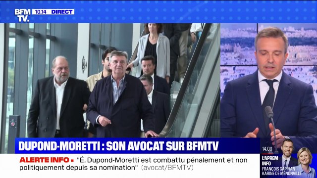 Maître Christophe Ingrain, avocat d'Éric Dupond-Moretti: Il n'y a aucune raison juridique pour qu'il démissionne