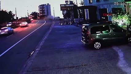 Korkunç kaza kamerada! Çoluk, çocuk bir aile yok oldu!