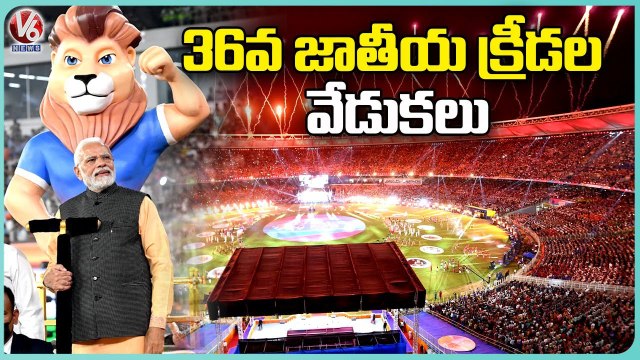 PM Modi Inaugurates 36th National Games In Narendra Modi Stadium _ Gujarat _ V6 News (1)