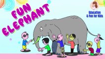 Elephants for Children l Learn All About Elephants I Education & Fun for Kids