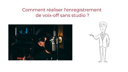Comment réaliser l'ENREGISTREMENT de VOIX-OFF ?