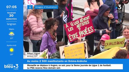 30/09/2022 - Le 6/9 de France Bleu Drôme Ardèche en vidéo