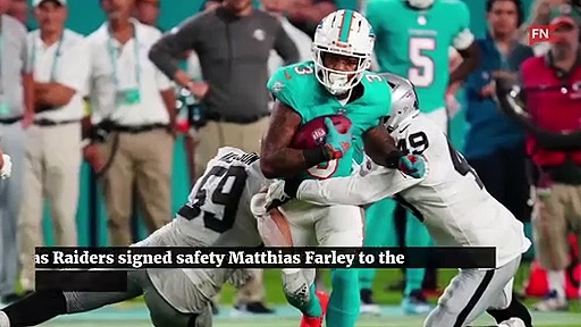 Raiders Add Safety Matthias Farley to Active Roster - video Dailymotion