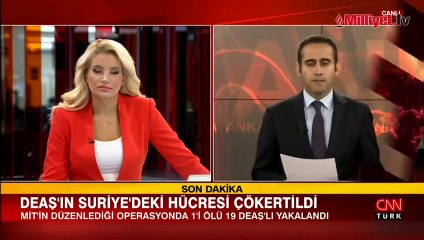 MİT’ten Suriye'de DEAŞ operasyonu