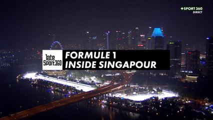 Formule 1 Inside Singapour avec Franck Montagny - Late Sport 360