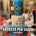 Compleanno Silvio Berlusconi, la meravigliosa torta regalo per il leader di Forza Italia