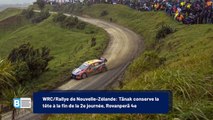 WRC/Rallye de Nouvelle-Z�lande: T�nak conserve la t�te � la fin de la 2e journ�e, Rovanper� 4e