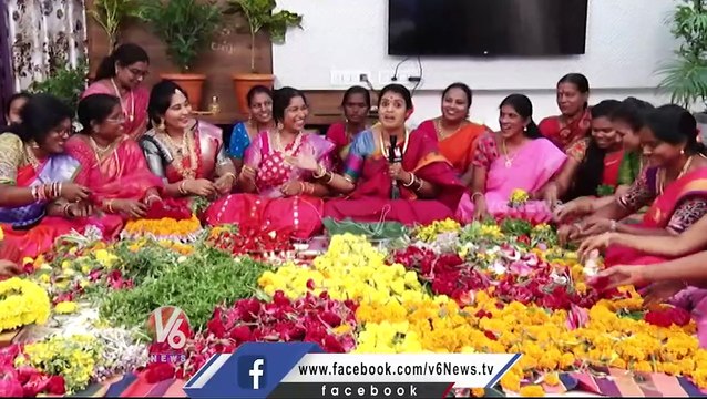Why We're Using Jilledu Flowers In Bathukamma Making _ V6 News