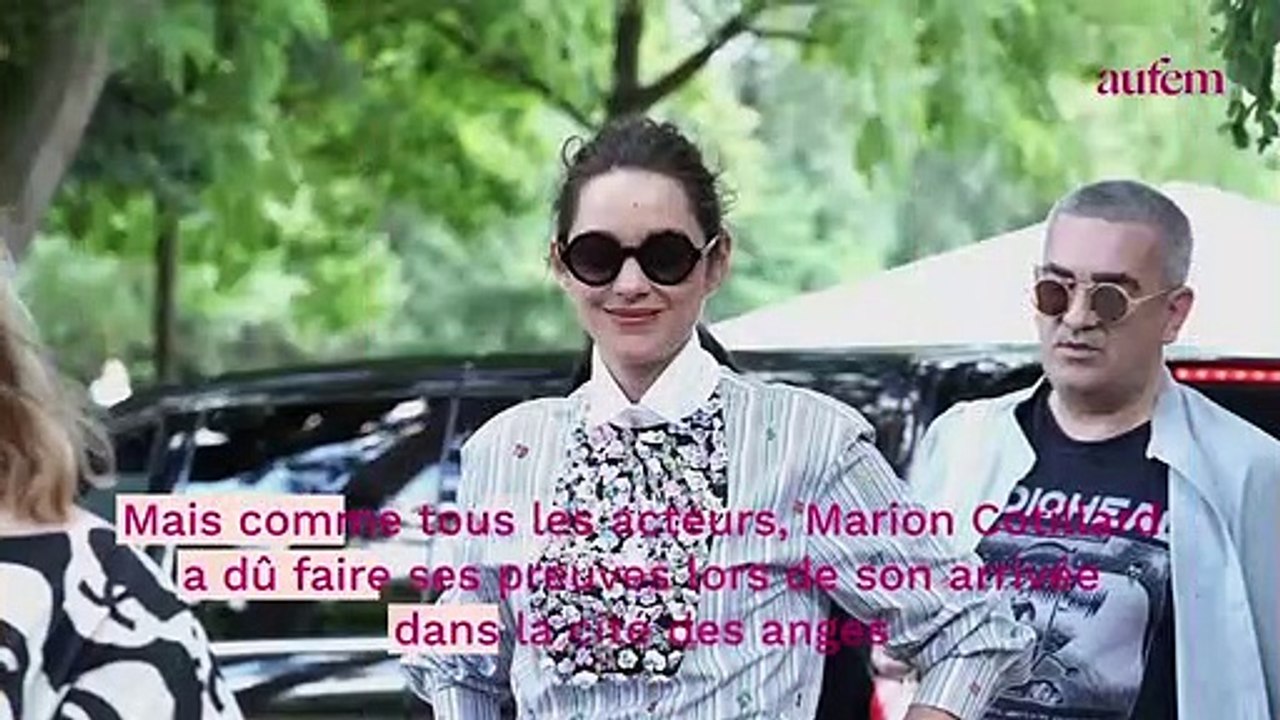 Marion Cotillard : ce jour où des producteurs ont voulu la "mettre en couple avec un acteur américain connu"