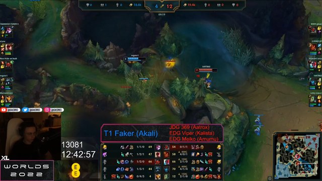 LoL : Caedrel découvre le bug/interaction cachée de Kalista