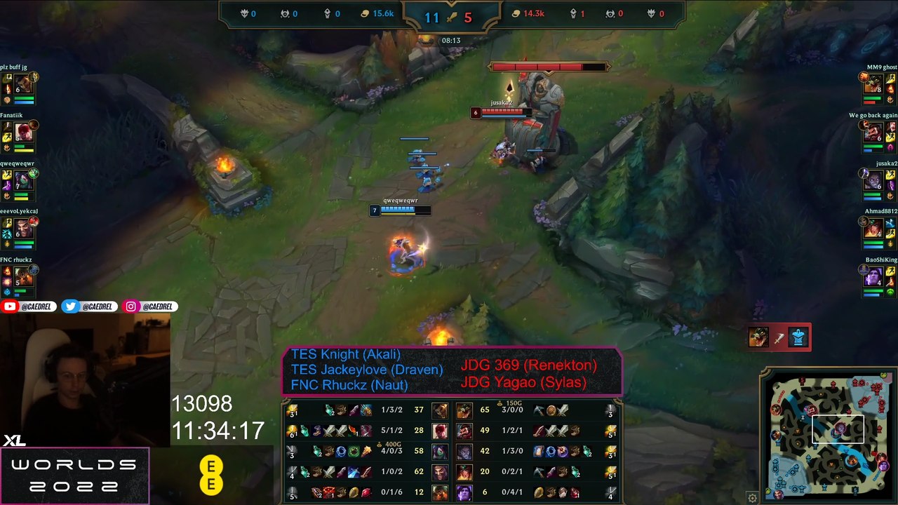 LoL : Doublelift réagit au bug intéressant de Kalista