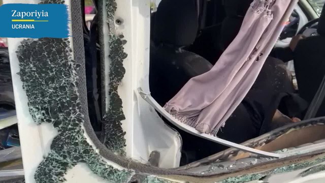 23 civiles han muerto en un ataque con misiles rusos a un convoy de coches que huían de la región de Zaporiyia