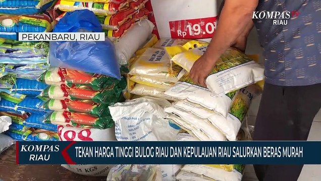 Tekan Harga Tinggi Bulog Riau Dan Kepulauan Riau Salurkan Beras Murah