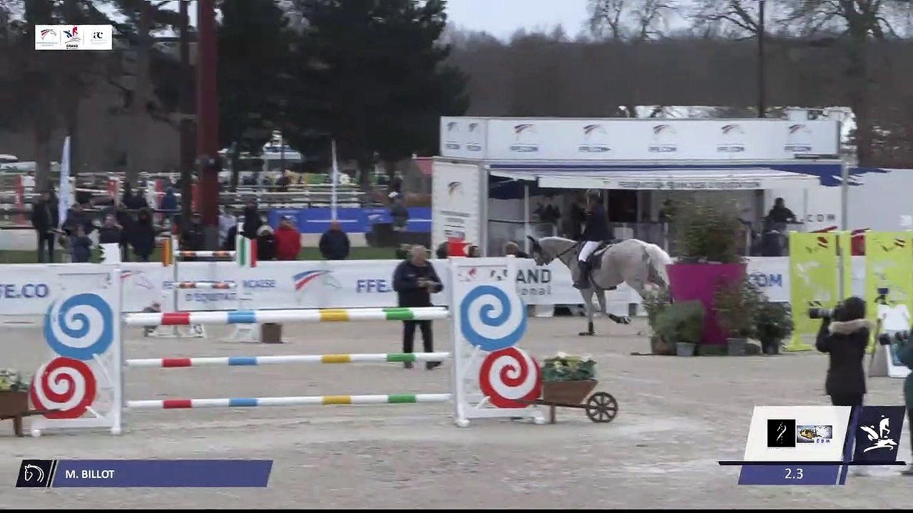 Grand National FFE - AC Print - CSO | Haras de Jardy (FRA) | Mathieu BILLOT | QUEL FILOU 13