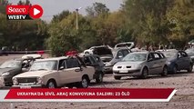 Ukrayna'da sivil araç konvoyuna saldırı: 23 ölü