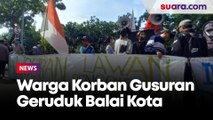 Korban Gusuran Geruduk Balai Kota, Sebut Anies Langgengkan Penggurusan Gegara Tak Cabut Pergub