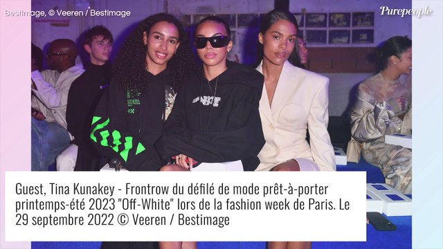 Noémie Lenoir en petit top, Tina Kunakey sans Vincent... pour le défilé marquant de Off White