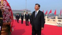 Cina, Xi Jinping alla grande cerimonia in Piazza Tienanmen
