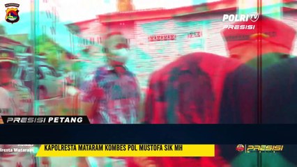 Gandeng Wartawan, Sat Resnarkoba Polresta Mataram Blusukan Bagi Bantuan Sosial