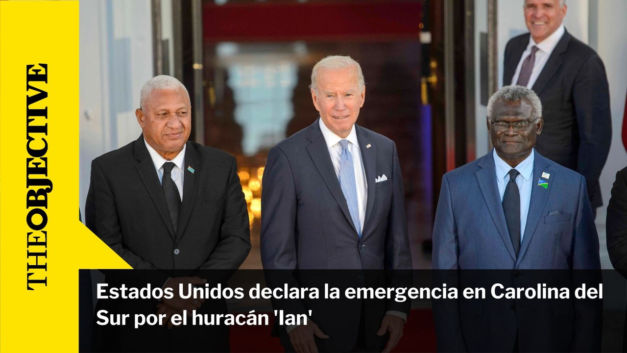 Estados Unidos declara la emergencia en Carolina del Sur por el huracán 'Ian'