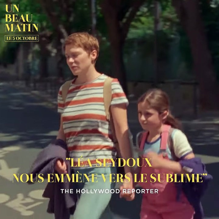 UN BEAU MATIN Film Bande-Annonce