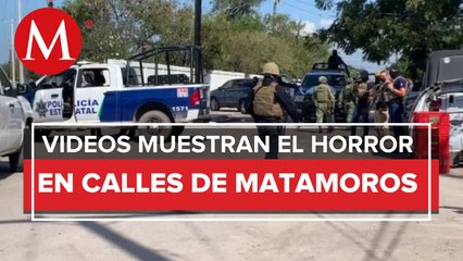 Se reportó balacera entre la SEDENA y criminales en Matamoros