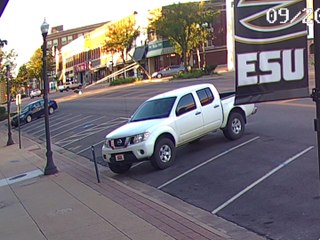 Car Hits Traffic Light Knocking it Over