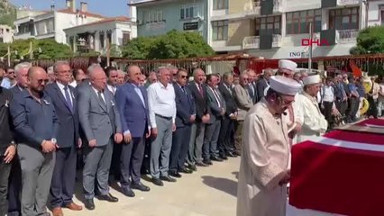 BAKAN ÇAVUŞOĞLU, VALİ YARDIMCISININ CENAZE TÖRENİNE KATILDI