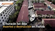 El huracán Ian dejó muertos, heridos y destrucción en Florida