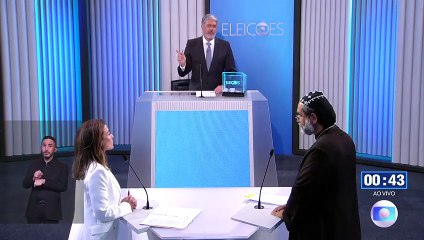 Soraya para Padre Kelmon no debate: 'Não tem medo de ir para o inferno?