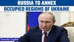 Russia to annex four occupied regions of Ukraine today in a Mega-Show | Oneindia News *News