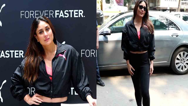 Kareena Kapoor Khan Looks Stunning At Puma Store Launch in Mumbai today | FilmiBeat