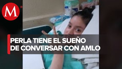 Una joven de 14 años con una enfermedad grave, sueña con conocer al presidente