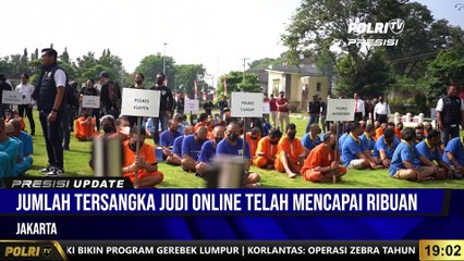 PRESISI UPDATE 19.00 WIB POLRI BENTUK TIM GABUNGAN LACAK JUDI ONLINE DAN KONSORSIUM 303