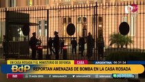Argentina: Amenazas de bomba en Casa Rosada y en el Ministerio de Defensa