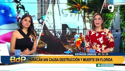 EEUU: Huracán Ian deja al menos 15 muertos y viviendas devastadas en Florida