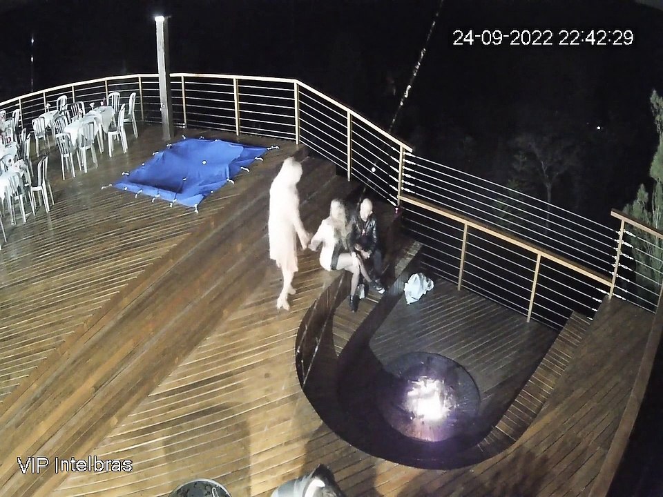 Mom Falls Down Steps and Head Lands in Firepit