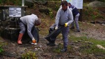 Van haber... Edremit Belediyesi'nden Kazdağları'nda Temizlik Çalışması