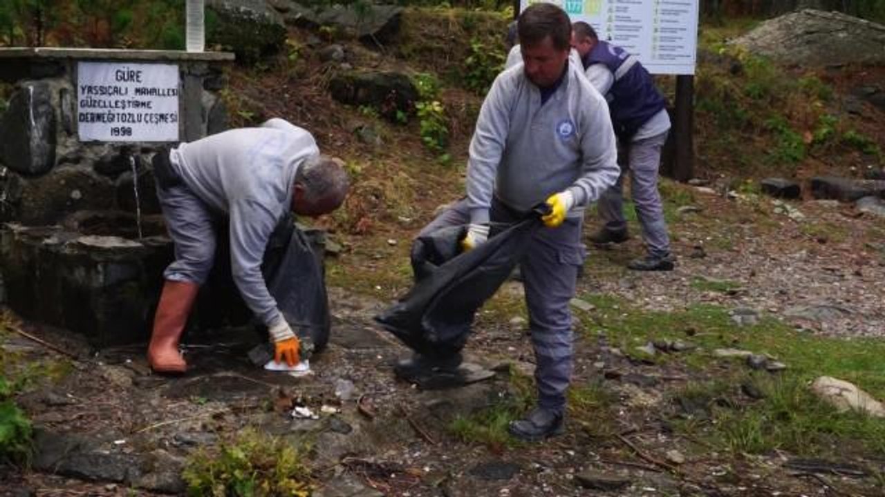 Van haber... Edremit Belediyesi'nden Kazdağları'nda Temizlik Çalışması