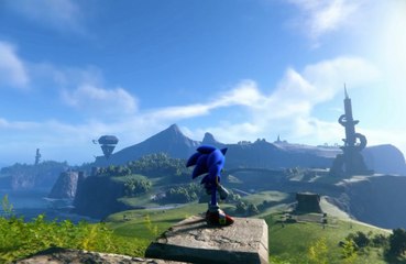 Sonic Frontiers opening scene   boss fight leaked