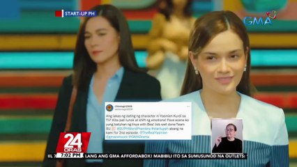 Yasmien Kurdi, thankful sa positive comments ng mga manonood sa "Start-Up PH" | 24 Oras