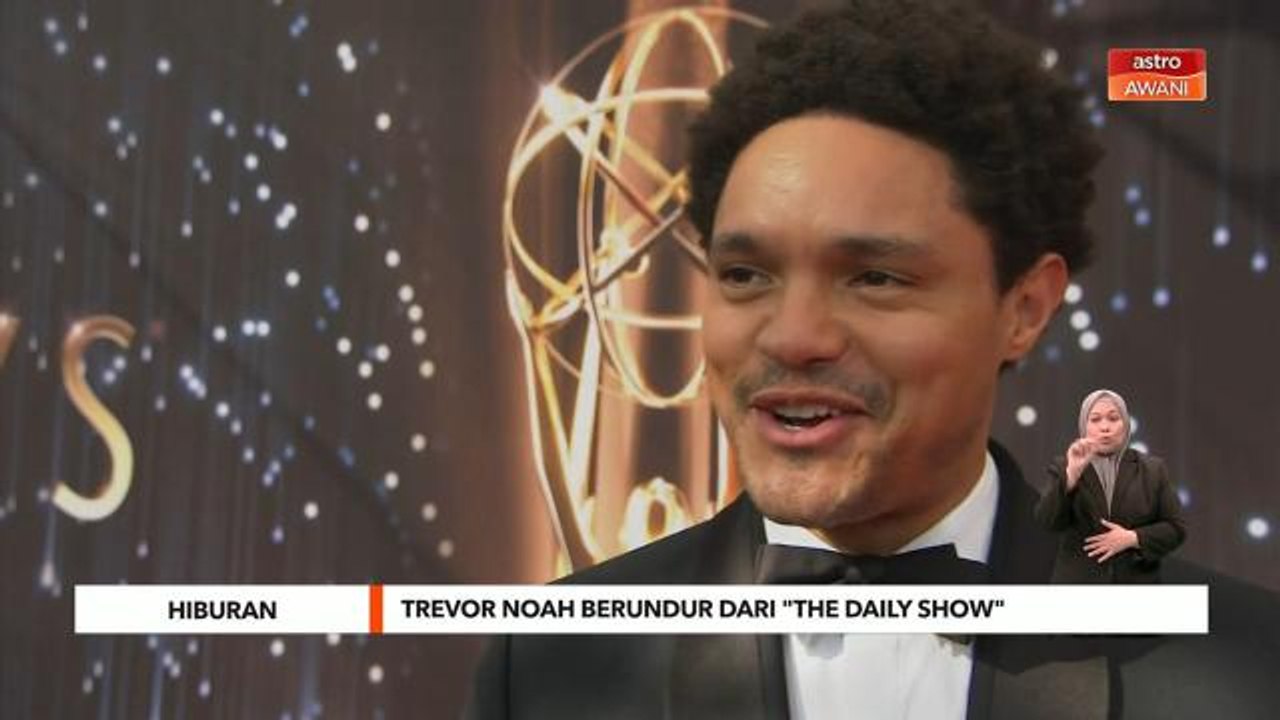 Hiburan | Trevor Noah berundur dari Daily Show selepas tujuh tahun